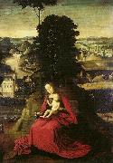 Adriaen Isenbrant Madonna and Child in a landscape France oil painting artist